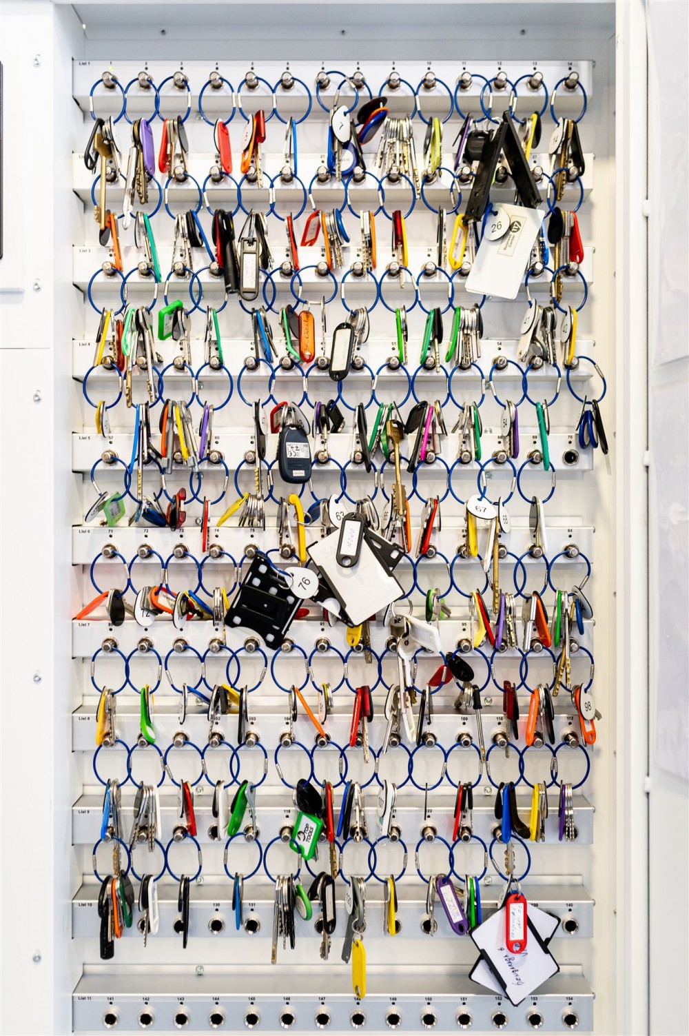 Electronic key cabinet