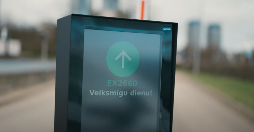 Automated parking solution in the Swedbank Central Building Entringo